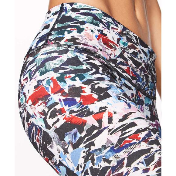 Lululemon Wunder Under Low Rise Tight Full-On Luxtreme Culture Clash Size 8 - Picture 6 of 12